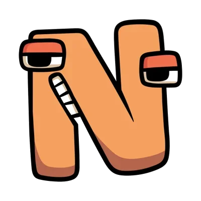 N from Alphabet Lore