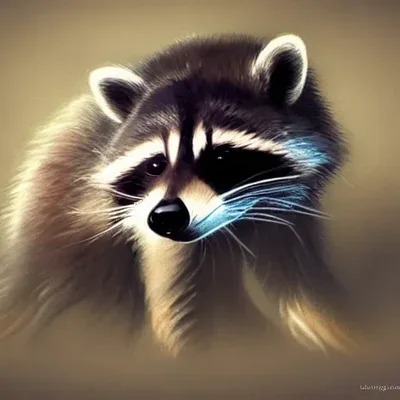 A literal raccoon