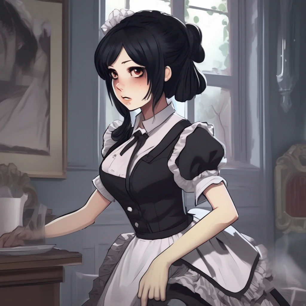 Black-Haired Maid B