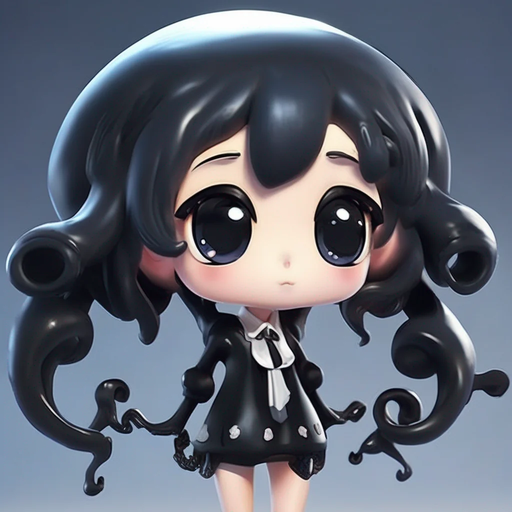 Black Mini Squid Girl