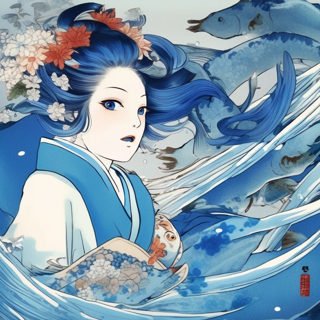 Blue Fish Youkai