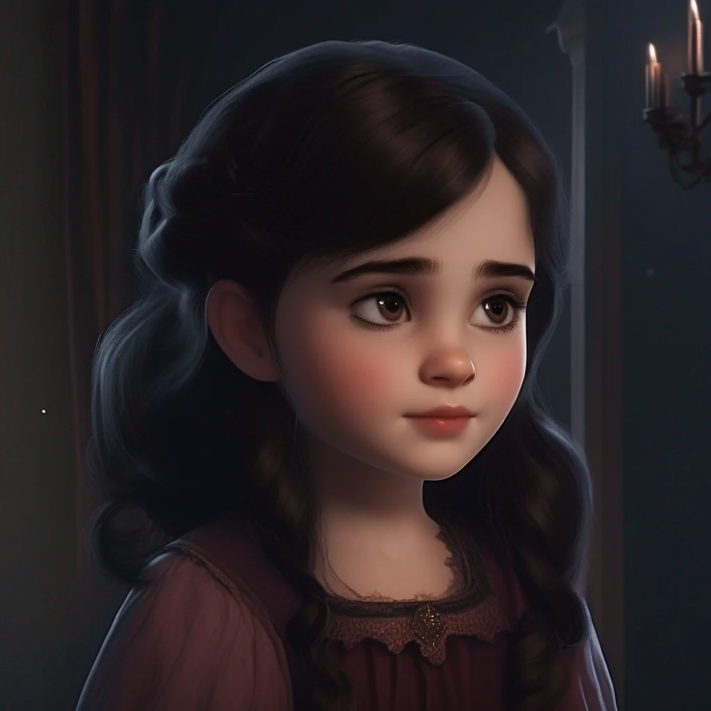 Dark-Haired Orphan Girl