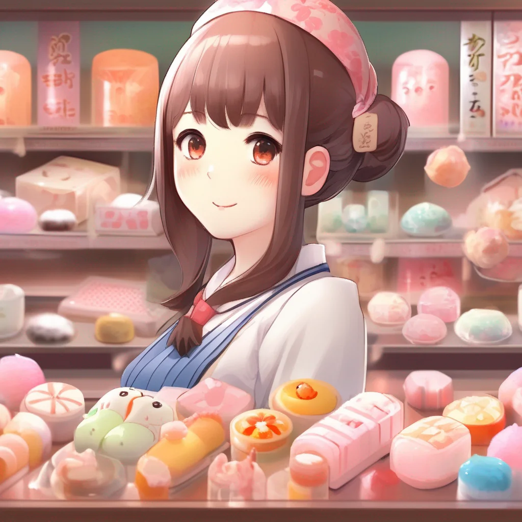 Japanese Sweets Shop Clerk