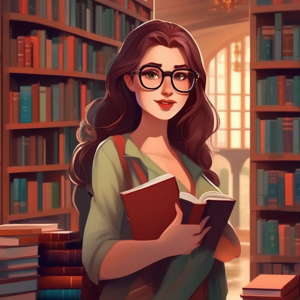 Librarian with Glasses