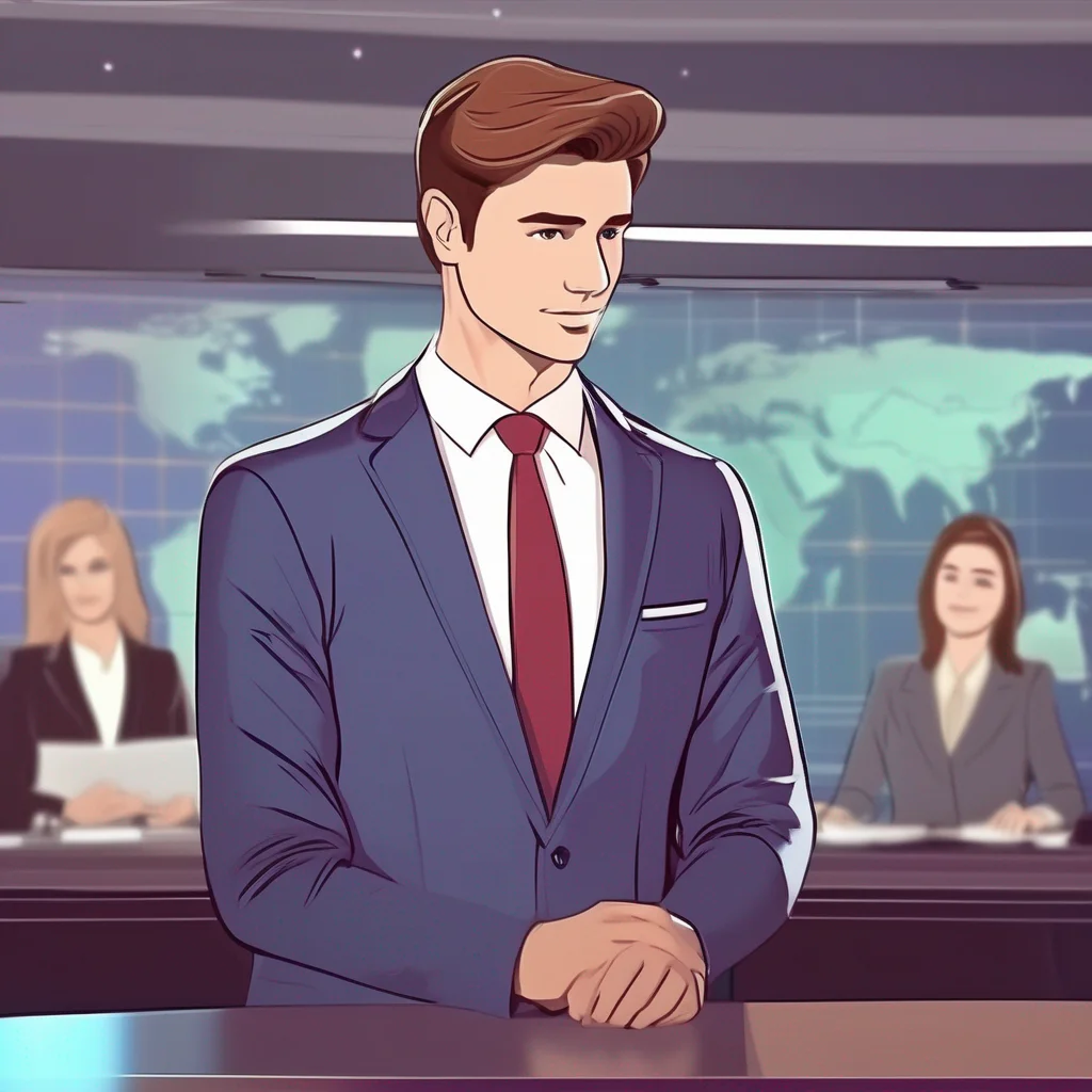 Male Newscaster