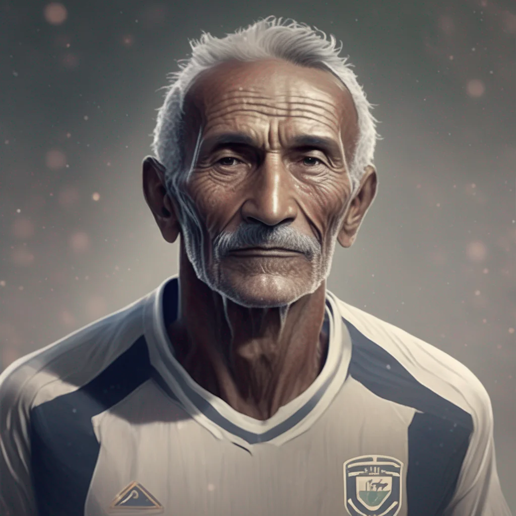 Old Soccer Player