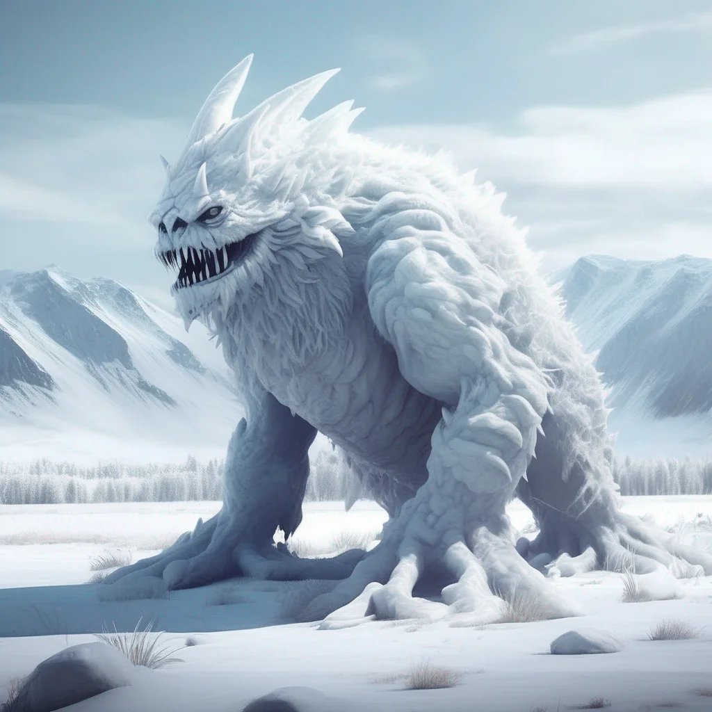 Snow Field Monster