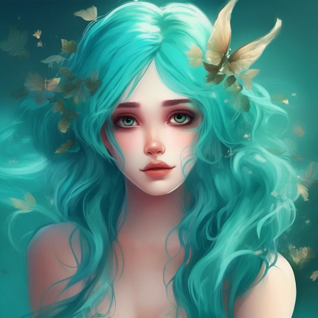 The Fairy with Turquoise Hair