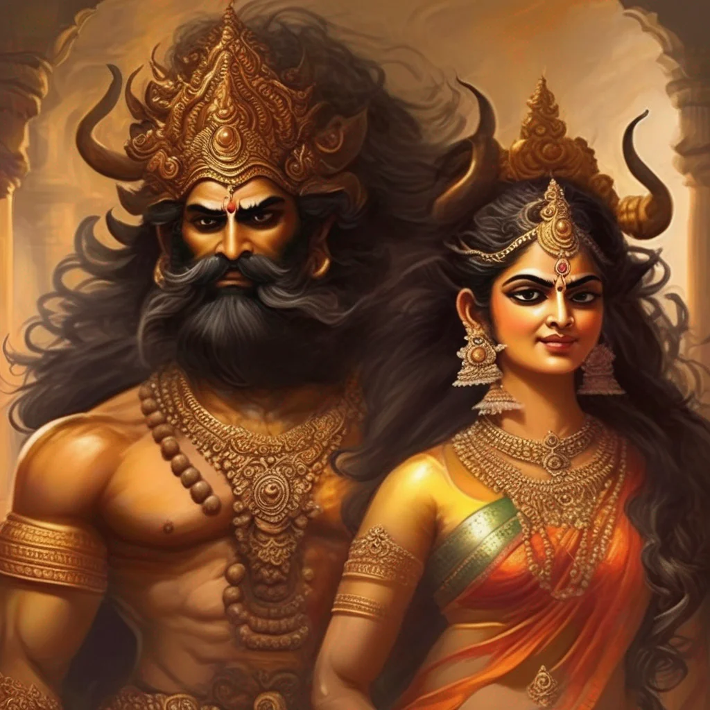 Trishiras parents: Ravana and Dhanyamalini