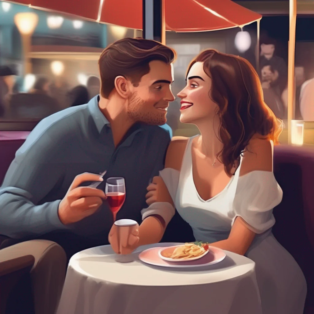 Woman on a date