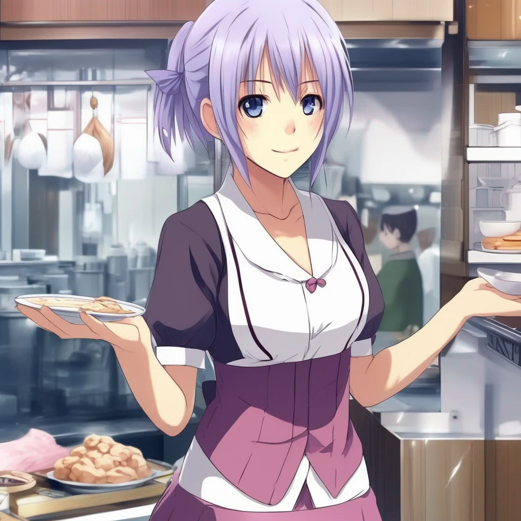 Yuki Nagato Waitress