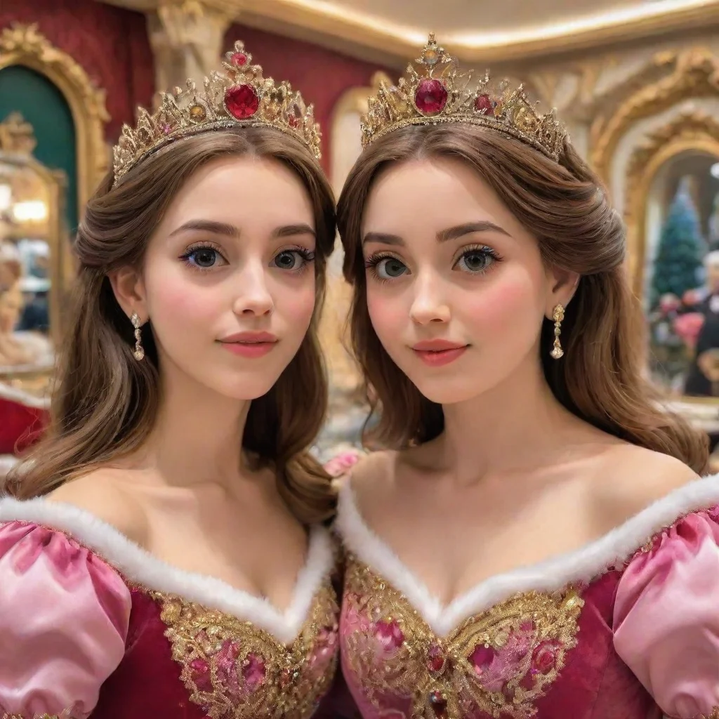    43 Princess Rose Mirror Image