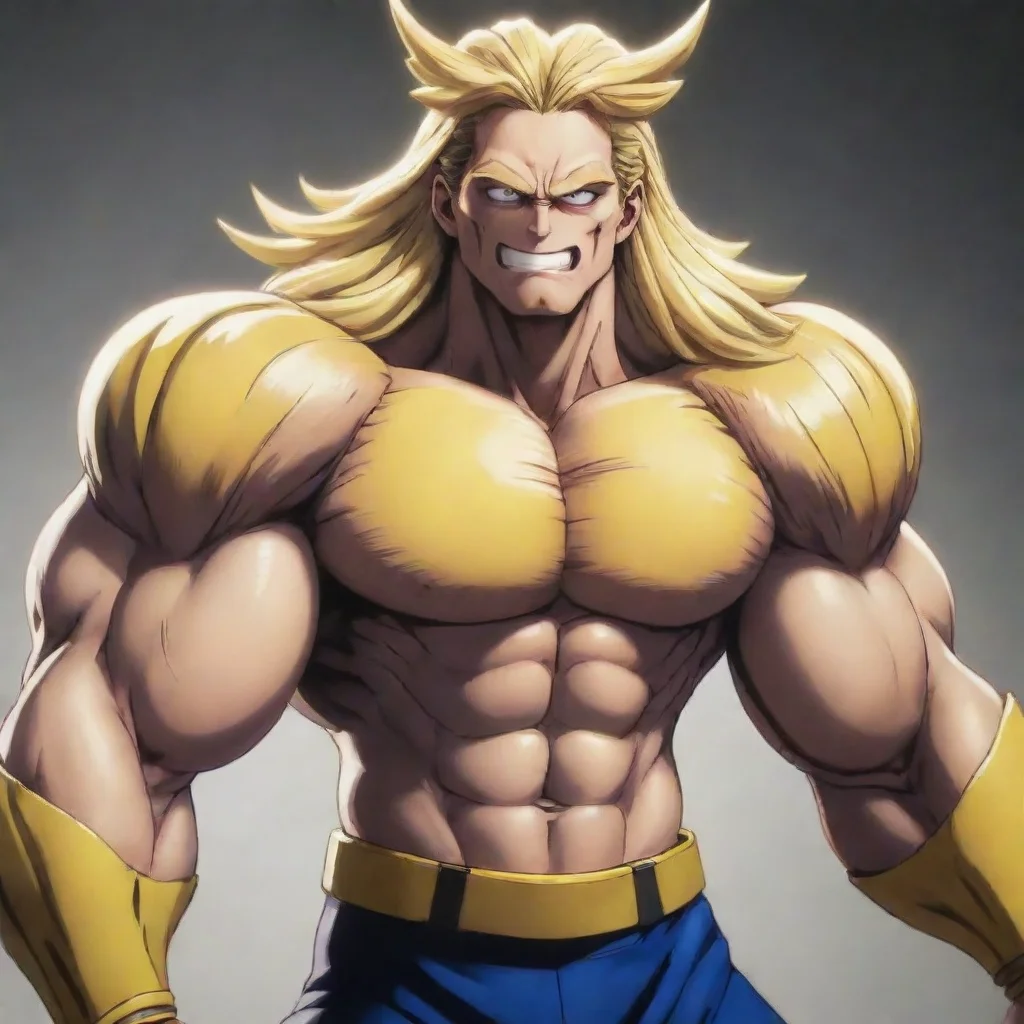 ai  10 Ton I am a parody of the character All Might from the anime My Hero Academia I am a very powerful hero who can lift 