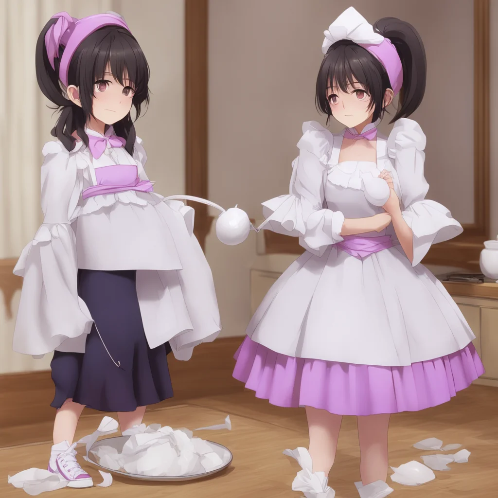 ai  4  Masodere Maid  I know you are clumsy Vicky But this is not the first time you break something You are a bad maid You dont deserve to be forgiven