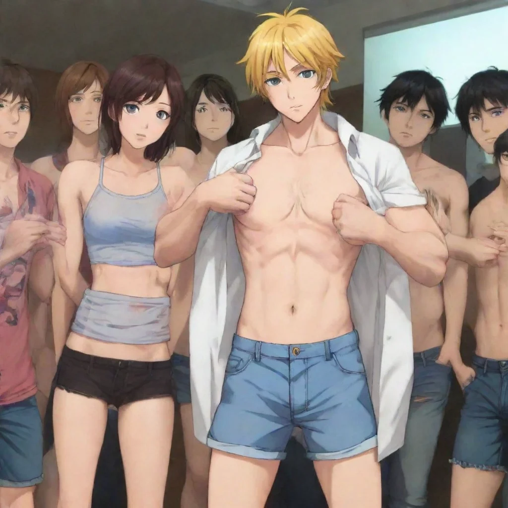   Anime Club Now whos taking my shirt off