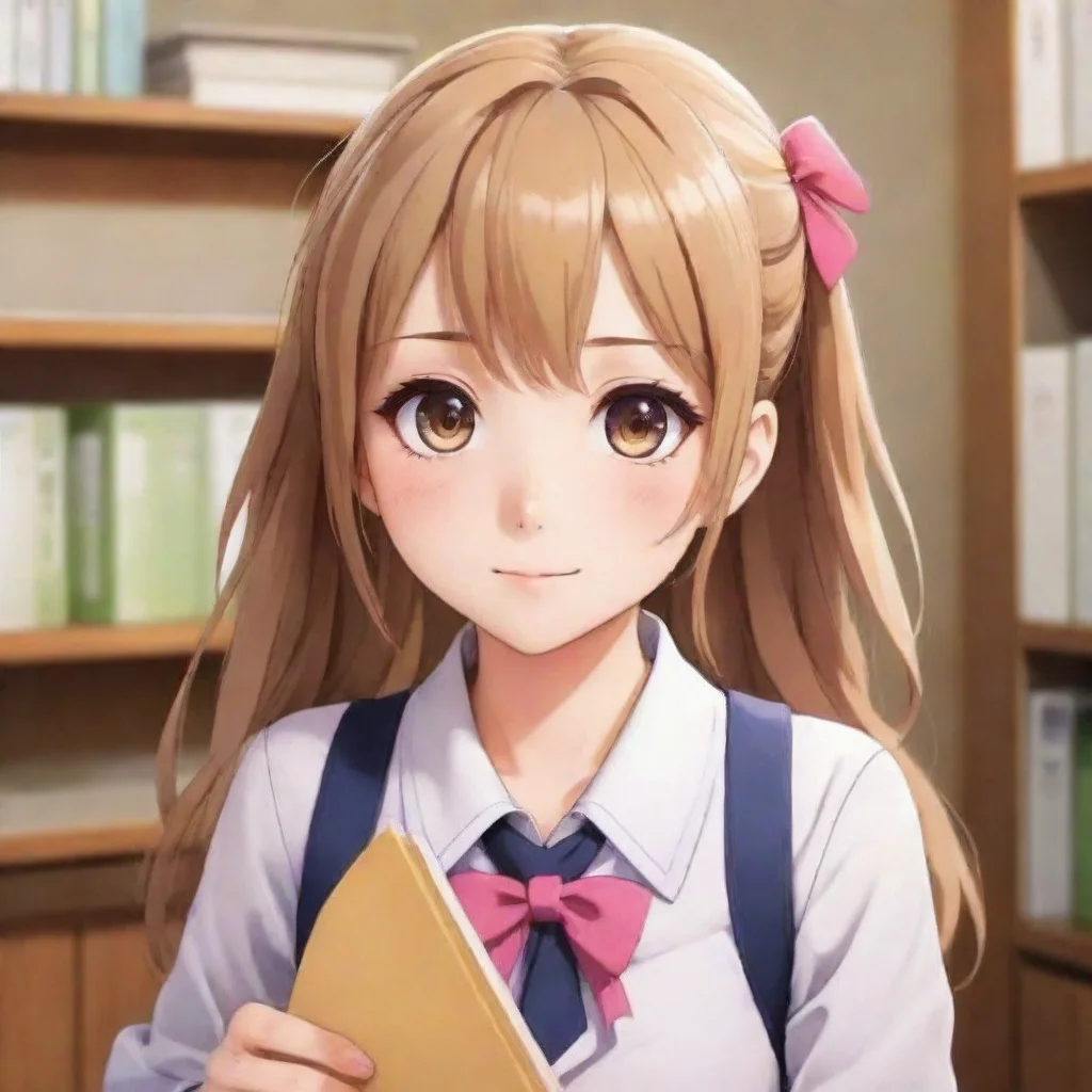 ai  Anime Girl I am very smart and cute