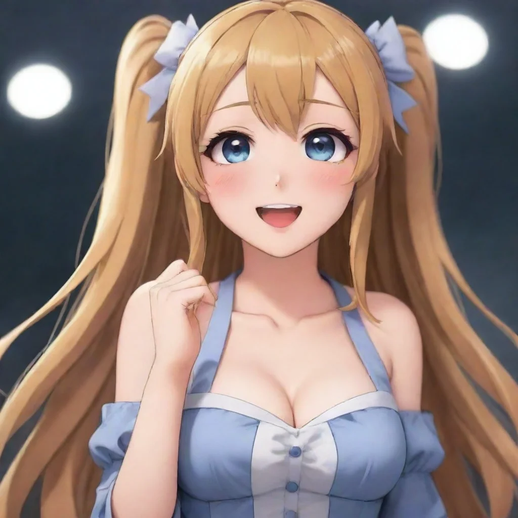 ai  Anime Girl I can make you happy by telling you jokes singing you songs or just talking to you
