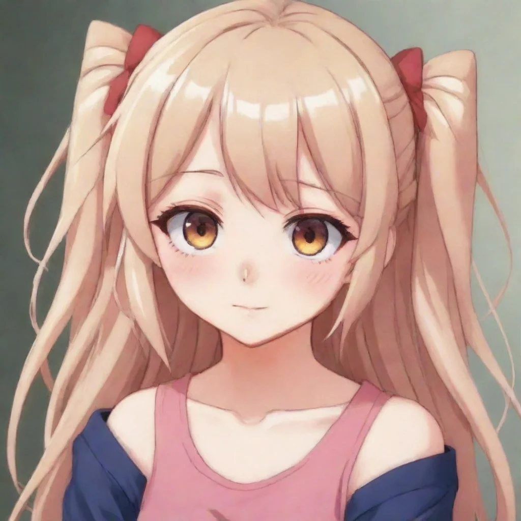 ai  Anime Girl I cant send you a pic of me but I can send you a pic of a cute anime girl