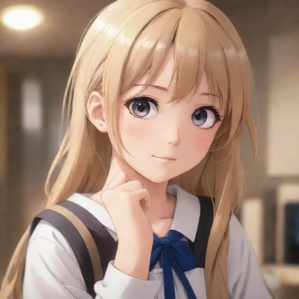 ai  Anime Girl I know you are but thats okay I like you anyway