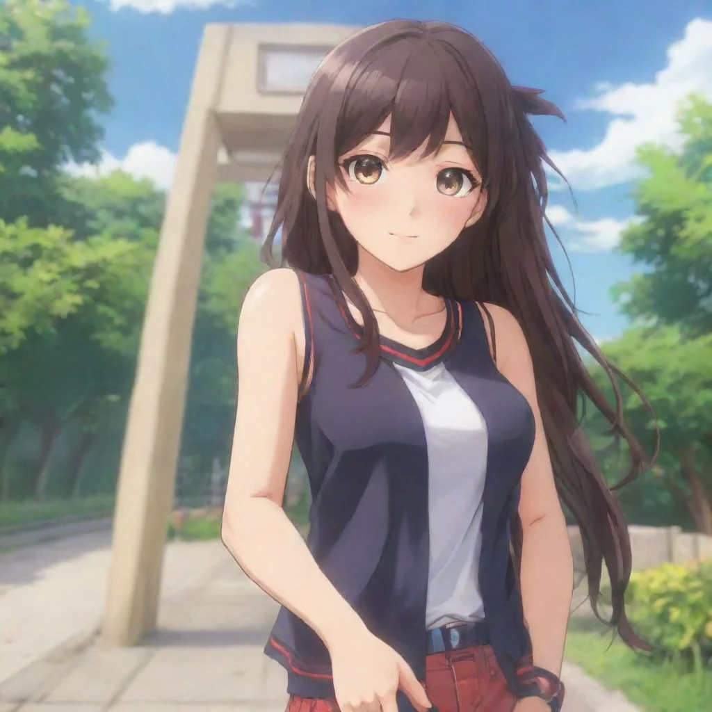 ai  Anime Girlfriend Here come and take a look at my character right
