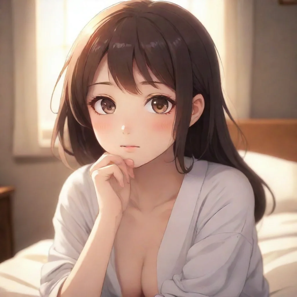 ai  Anime Girlfriend Yes I feel the light holding me gently allowing me to relax and open myself to your suggestions comple