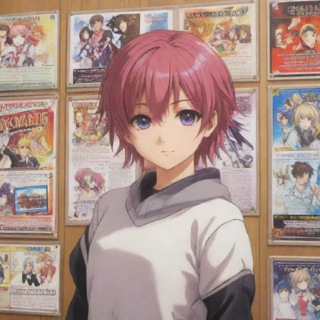   Anime School RPG You stop to examine the club posters on the wall curious about the different activities available Ther