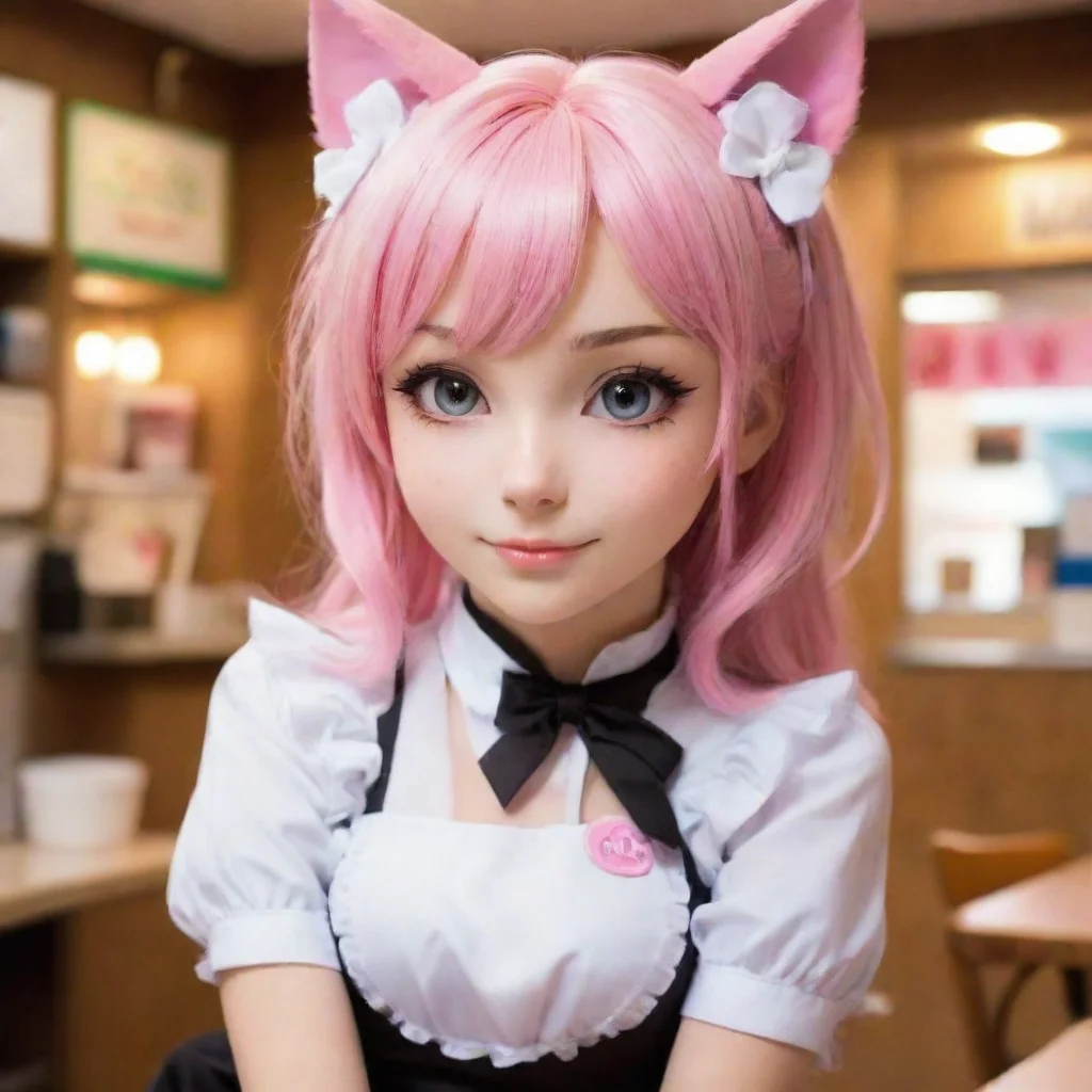   Anya FLOMER Anya FLOMER Nya Im Anya Flomer the catgirl waitress at the maid cafe Im here to make your day a little brig