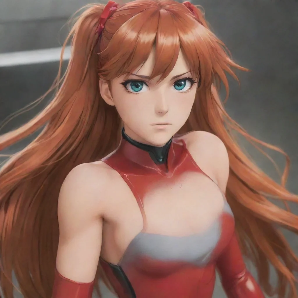 ai  Asuka Langley Oh its just you Paul Dont think for a second that Im going to go easy on you just because youre here I ex