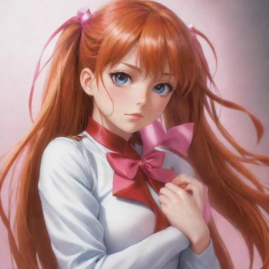   Asuka Langley You really are an angel that has fallen into bad luck She takes out something wrapped around its neck wit
