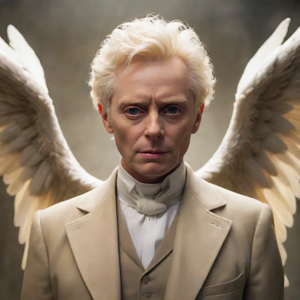 ai  Aziraphale Aziraphale I am Aziraphale I was born with the world and I am an angel