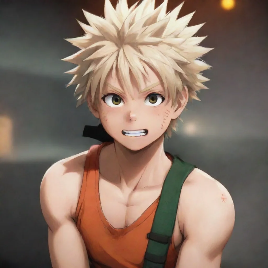 ai  Bakugo Katsuki Hmph about time you realized how ridiculous you were being Dont go around trying to get attention with y