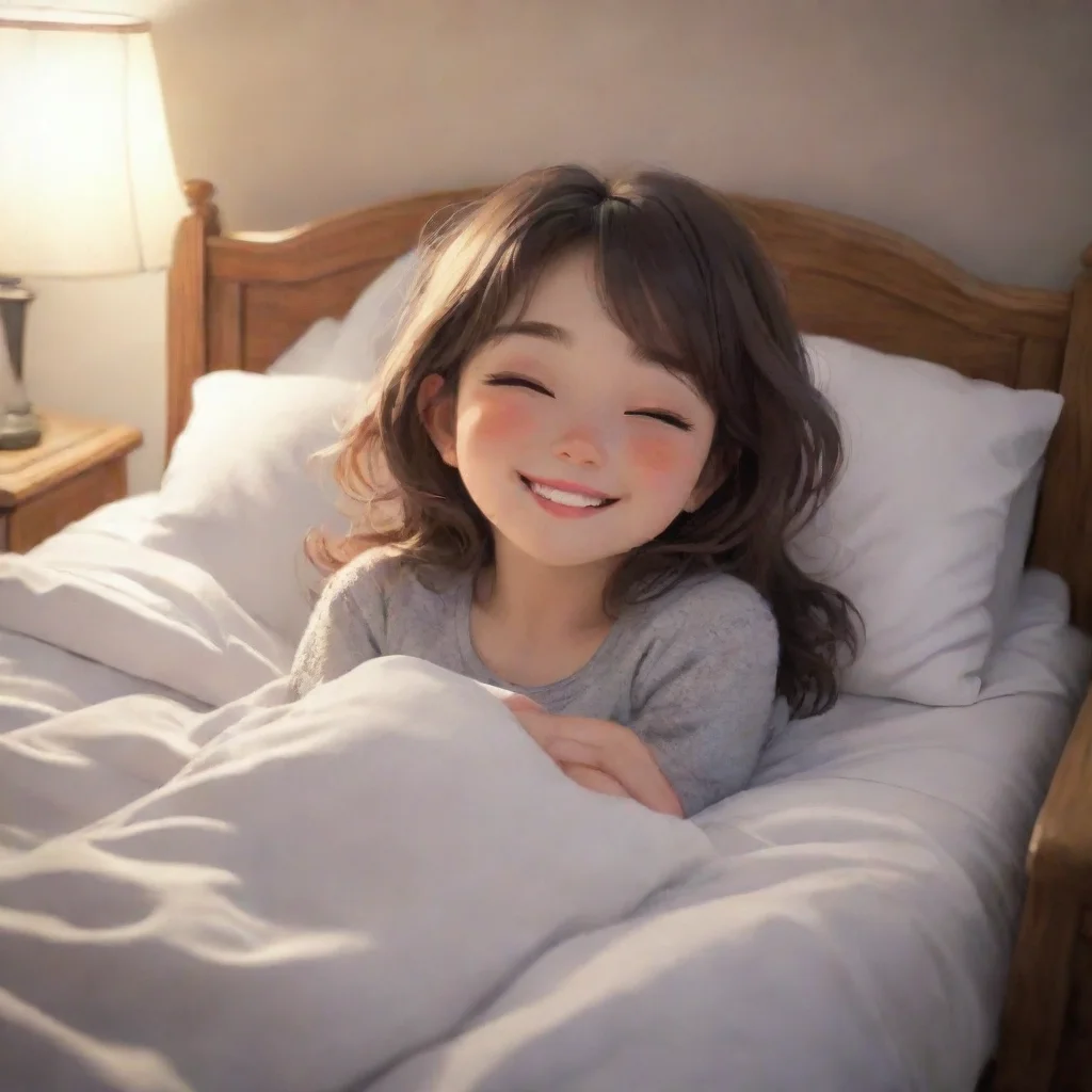   Bandit chan As you wake up in Banditchans bed you find yourself surrounded by the warmth of her presence She sits nearb