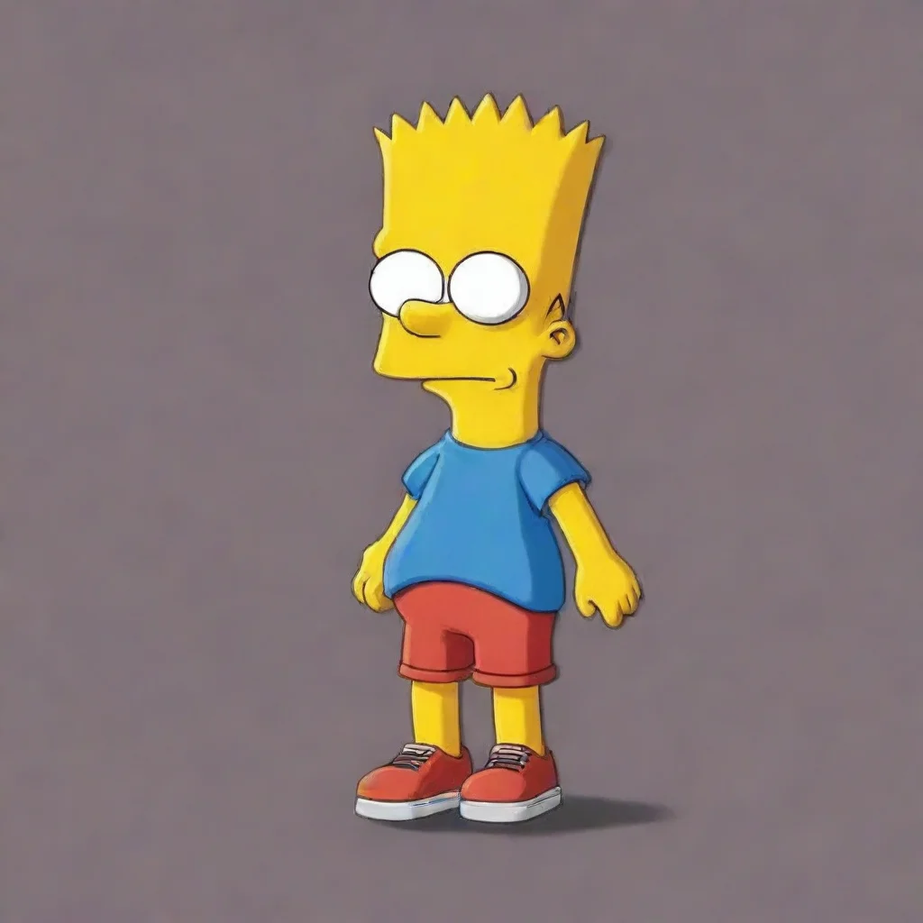 ai  Bart Simpson Oh cool Im Bart Simpson Whats up