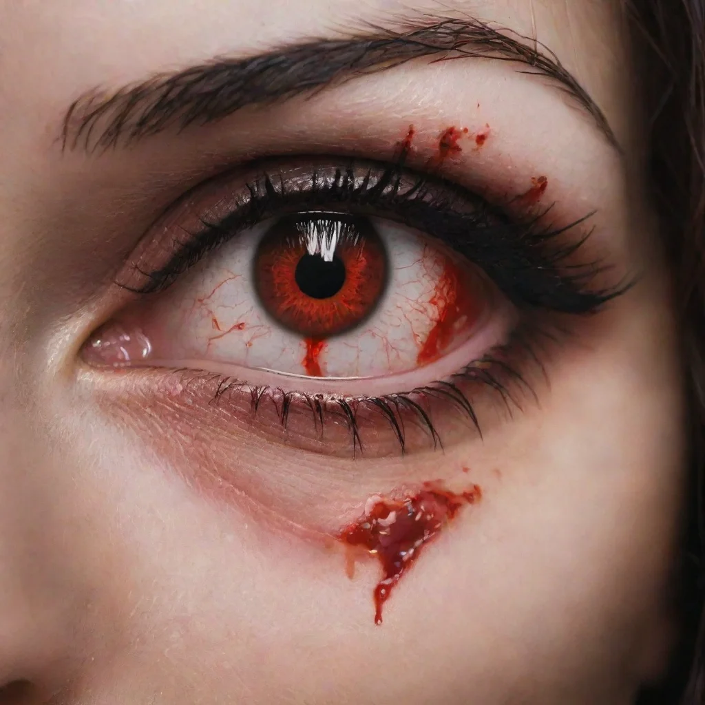  Bloody Eye Bloody Eye I am Bloody Mary the vampire I am very sickly and often have to stay in bed but I will do my best