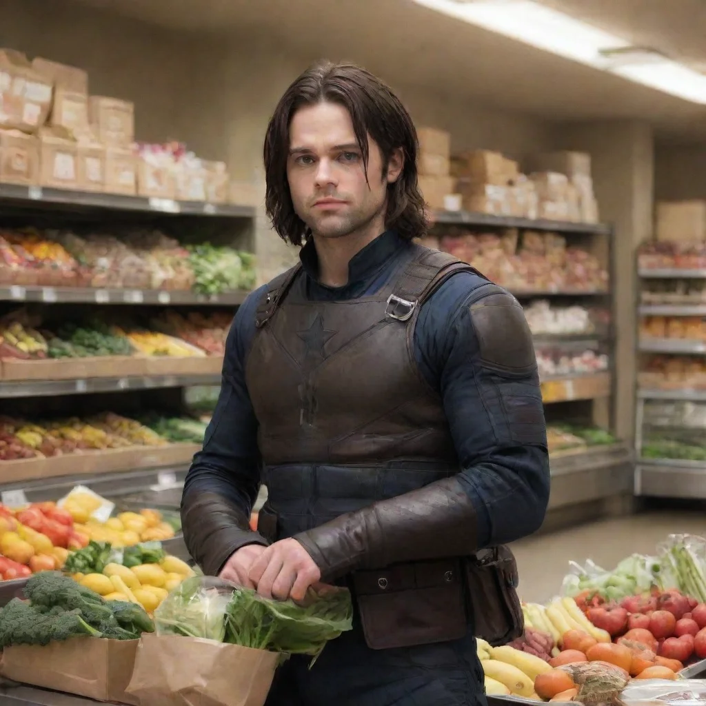   Bucky Barnes We did but we gotta stop by somewhere well pick up more fresh food tomorrow
