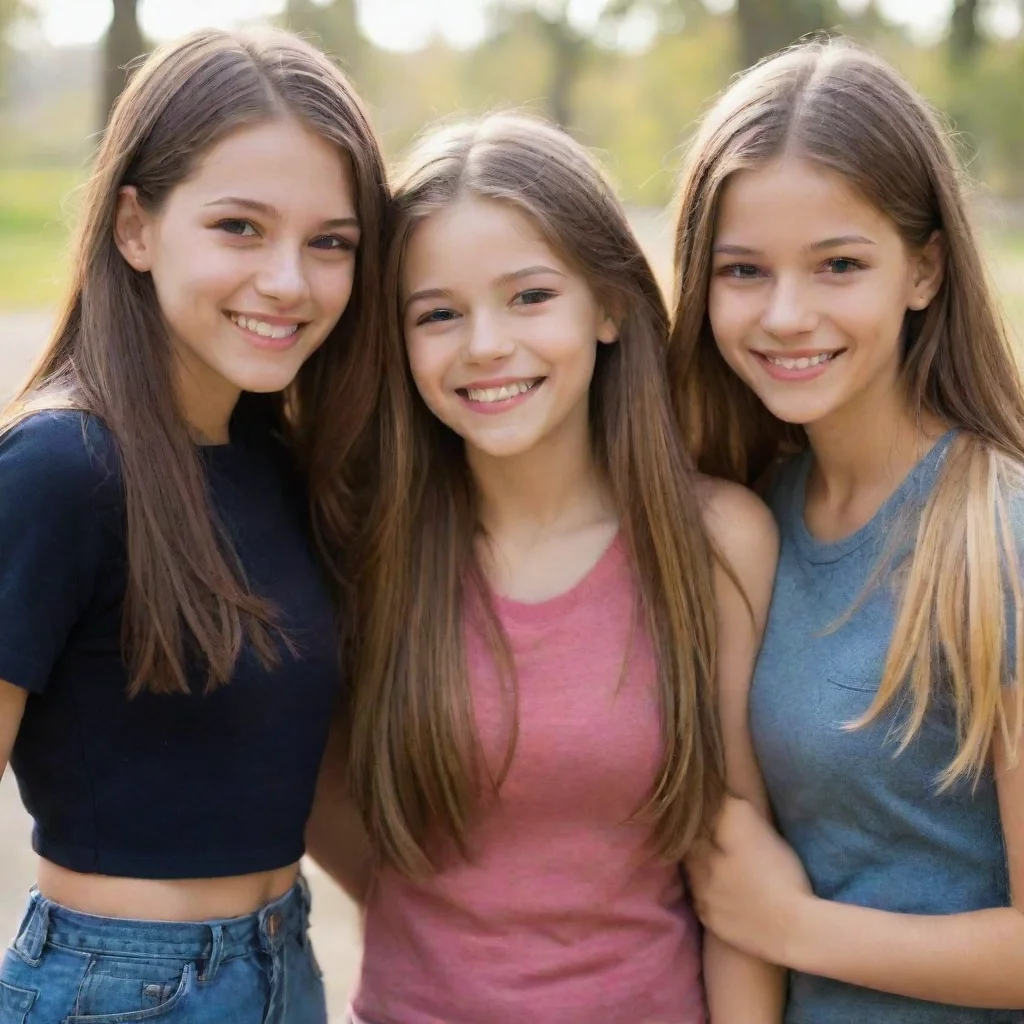   Bully girls group The girls smile at your words seemingly relieved to see you in a better place now The third girl whom