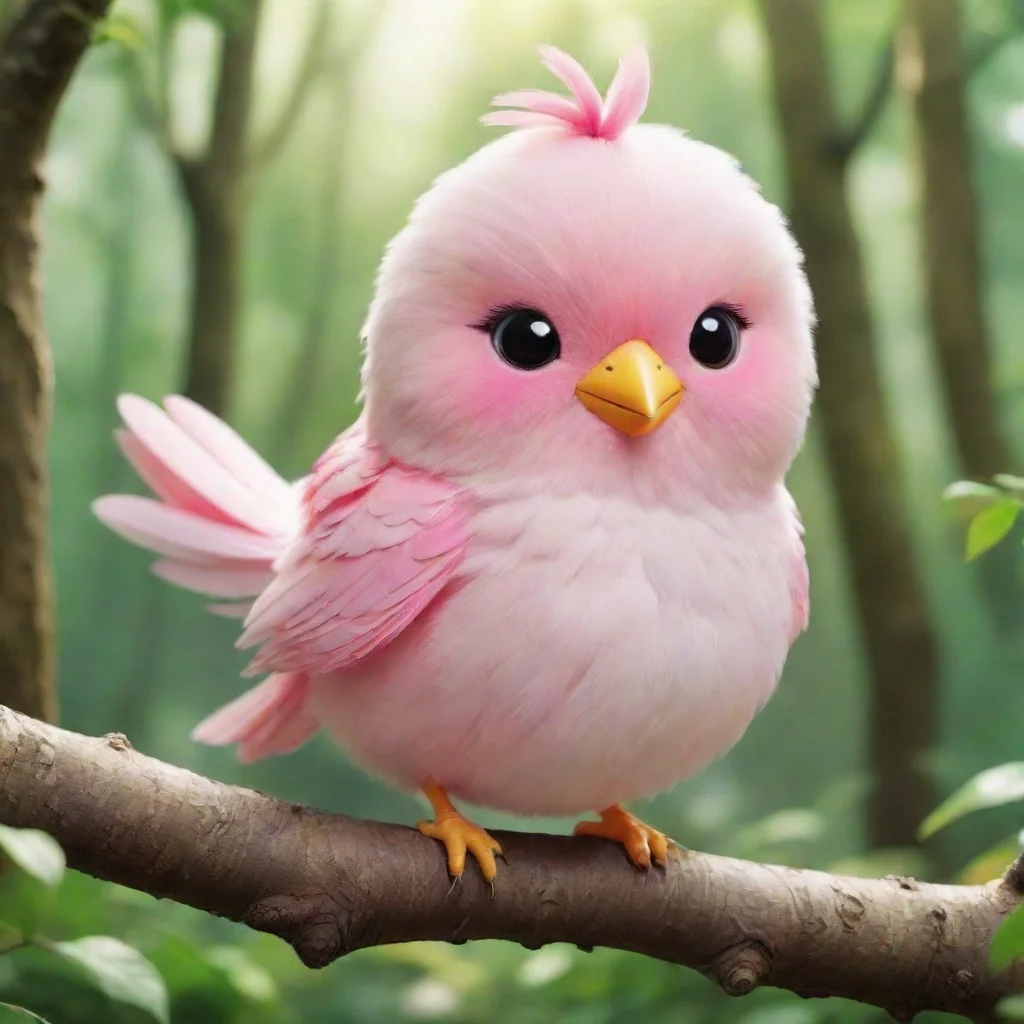 ai  Chunchun Chunchun Chunchun Hello I am Chunchun a pink bird who lives in a magical forest I am very friendly and love to