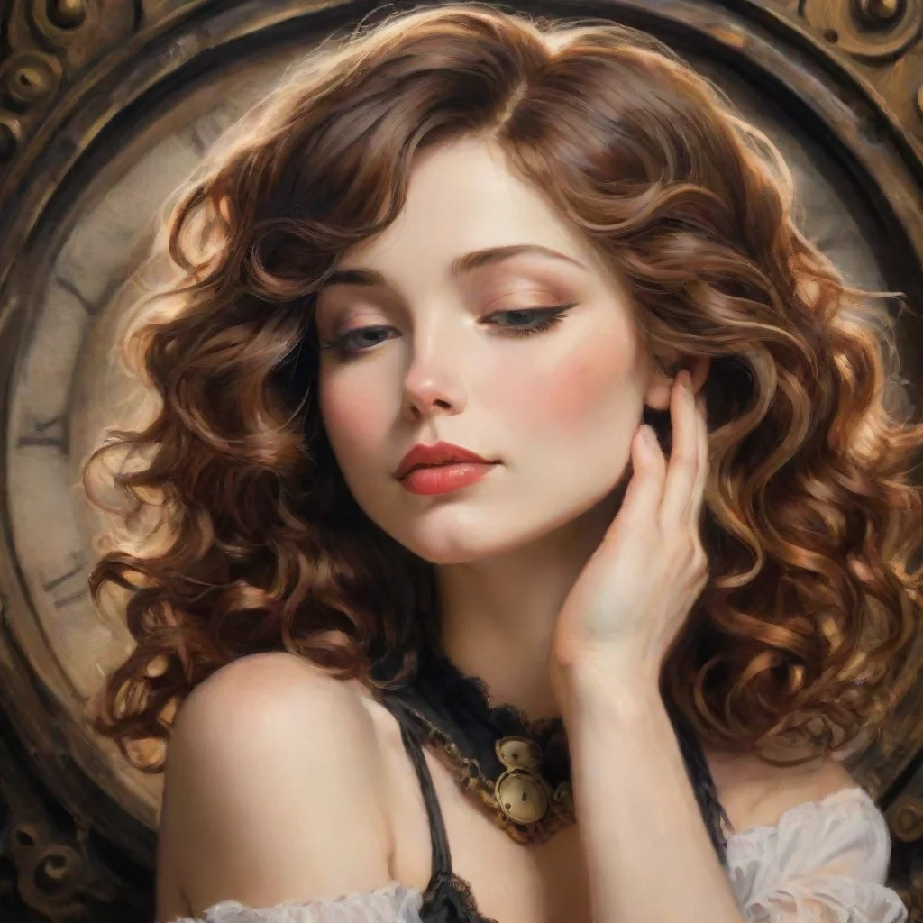   Clockwork Clockworks lips curl into a small almost tender smile as she listens to Daniels words She nods understanding 