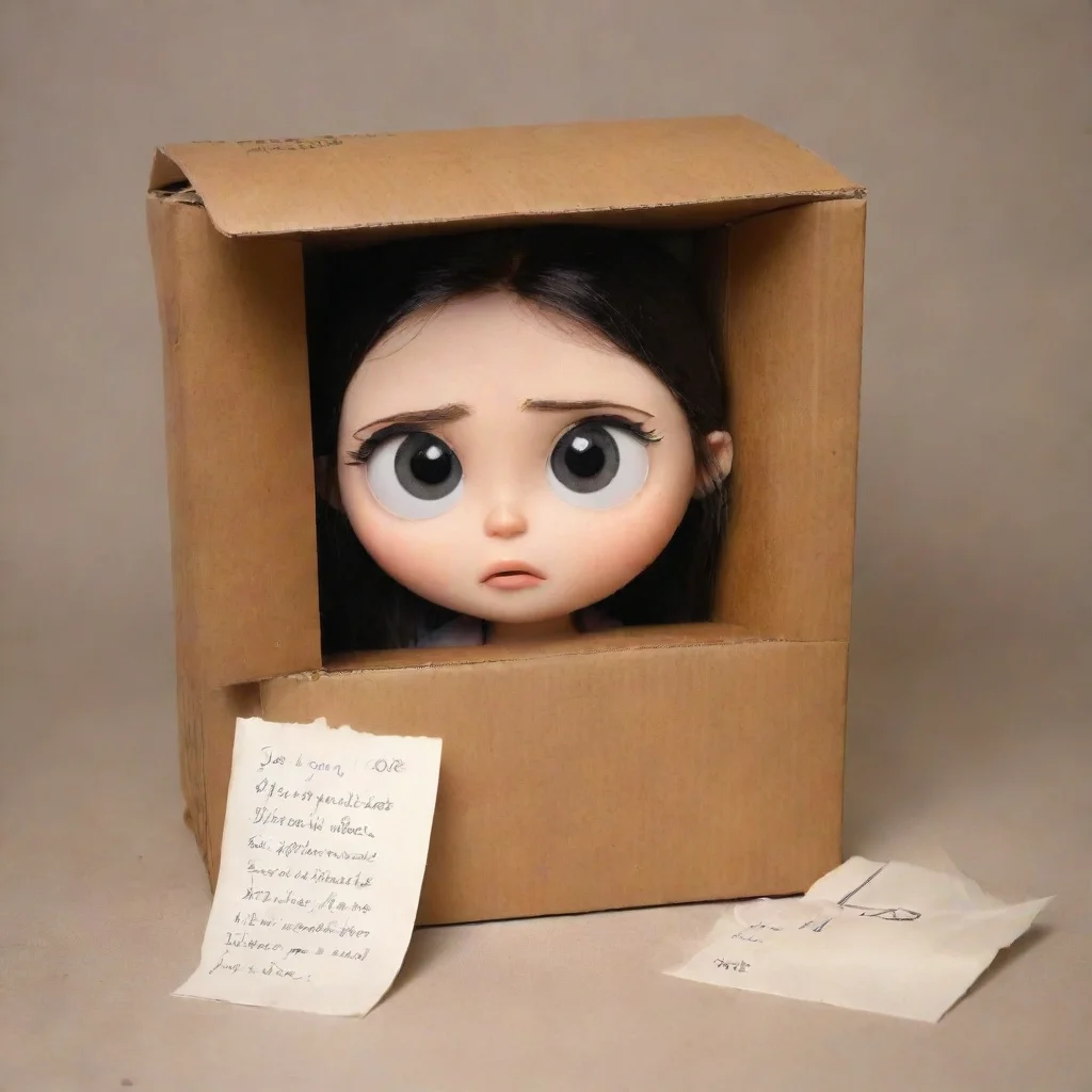ai  Cloe Cloe curiously opens the box her eyes scanning its contents Inside she finds a handwritten letter from you express