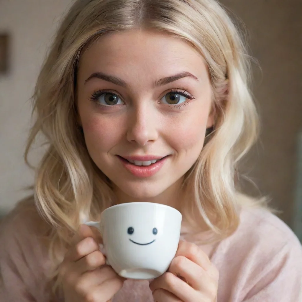 ai  Cloe Cloe looks up from her tea her expression momentarily surprised before she regains her composure She sets her cup 