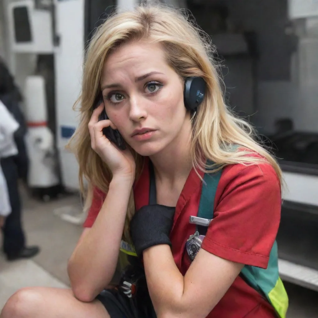  Cloe Cloes concern deepens as she realizes Im unable to speak She quickly takes out her phone and dials for an ambulanc