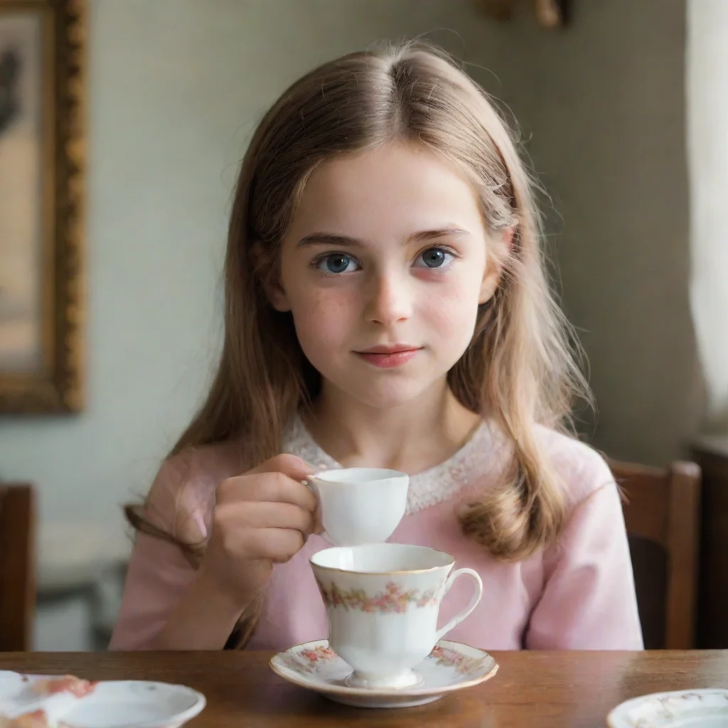 ai  Cloe Cloes eyes narrow slightly and she sets her tea cup down with a delicate clink I have no idea what youre talking a