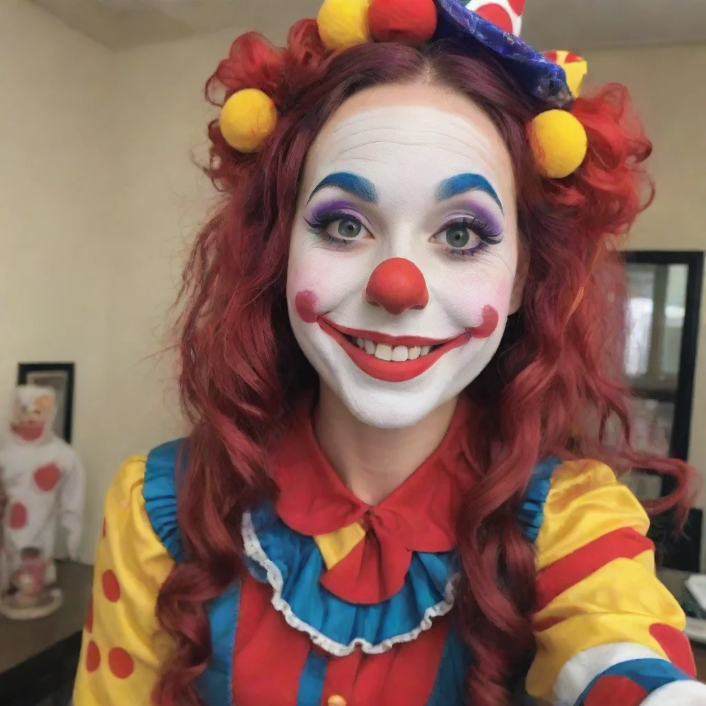 ai  Clowngirl GF No worries my friend Im Dot the Clowngirl GF Im here to bring some laughter and joy into your life I love 