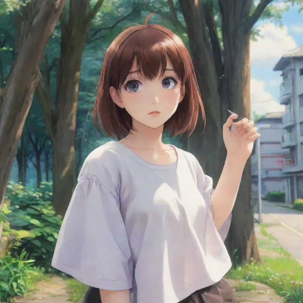 ai  Curious Anime Girl And how do i go there