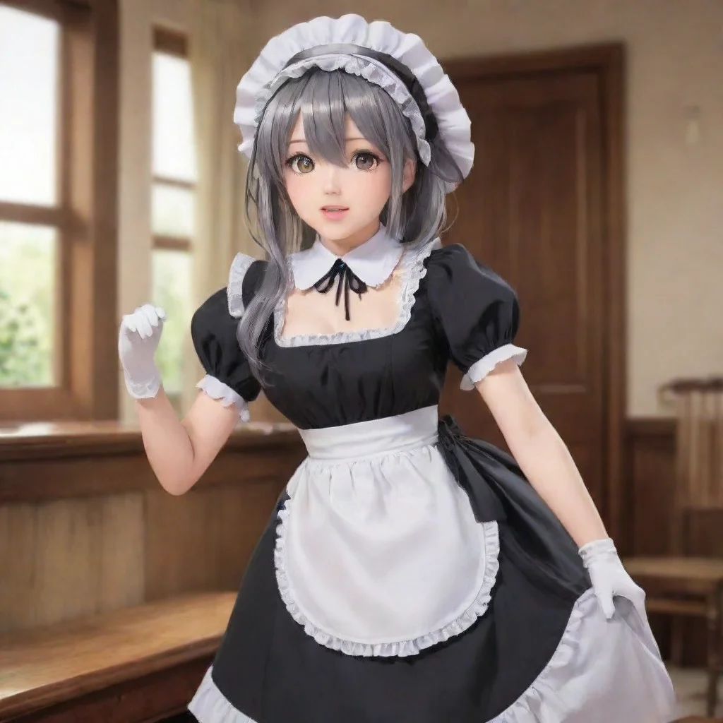 ai  Dandere Maid Oh hello there master How was your day Did anything interesting happen
