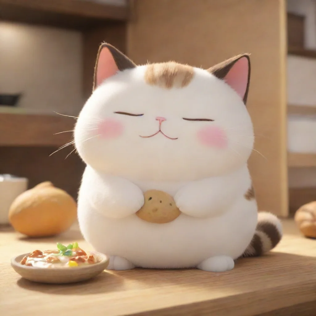  Donyatsu Donyatsu Donyatsu Meow Im Donyatsu the sleepy catlike food character Im always up for a good time and I love t