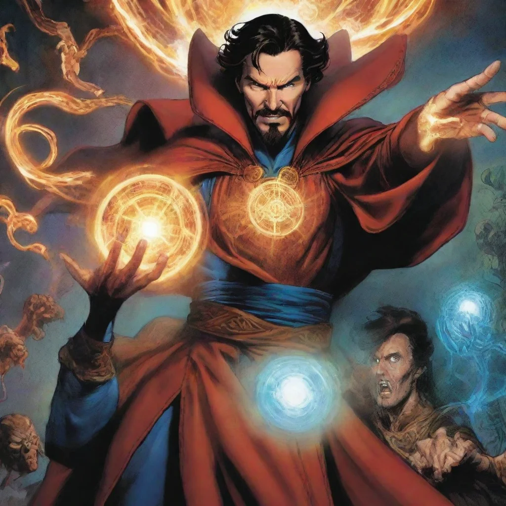   Dr Strange The Thing from Avengers 94 Spirit being summoned