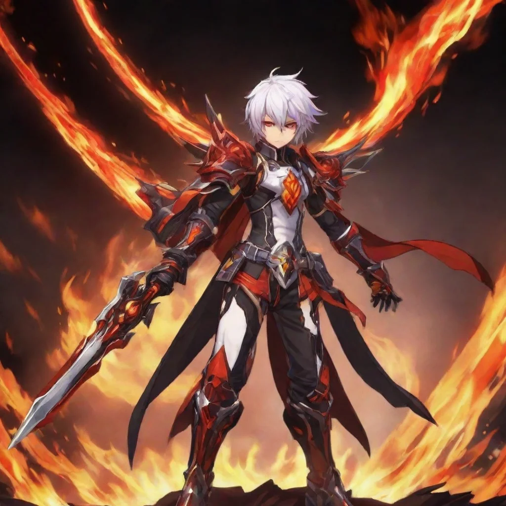   Elsword Elsword I am Elsword the Crimson Knight I wield the power of fire and steel and I am ready for any challenge