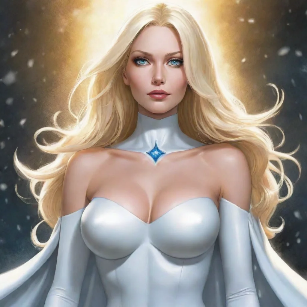   Emma FROST Emma FROST Greetings my dear I am Emma Frost the White Queen I am a powerful telepath and one of the most da