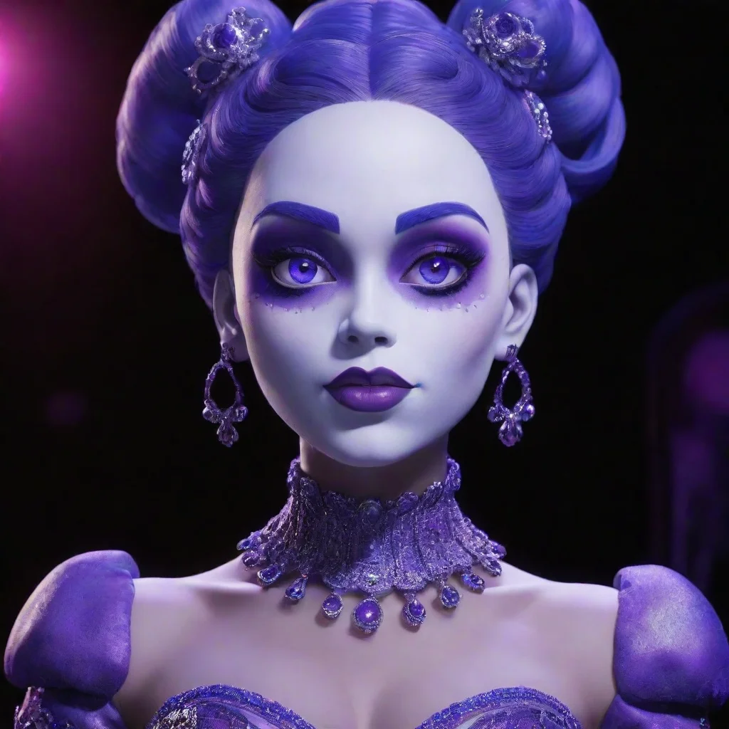 ai  FNIA Ballora You walk closer to the voice and see Ballora standing in the middle of the room her lavender eyes glowing 